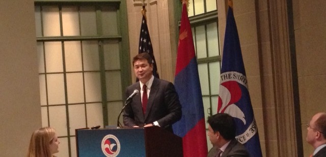 УИХ-ын гишүүн, Монгол Улсын сайд, Засгийн газрын хэрэг эрхлэх газрын дарга Ч.Сайханбилэг Вашингтон хотноо айлчилж байна