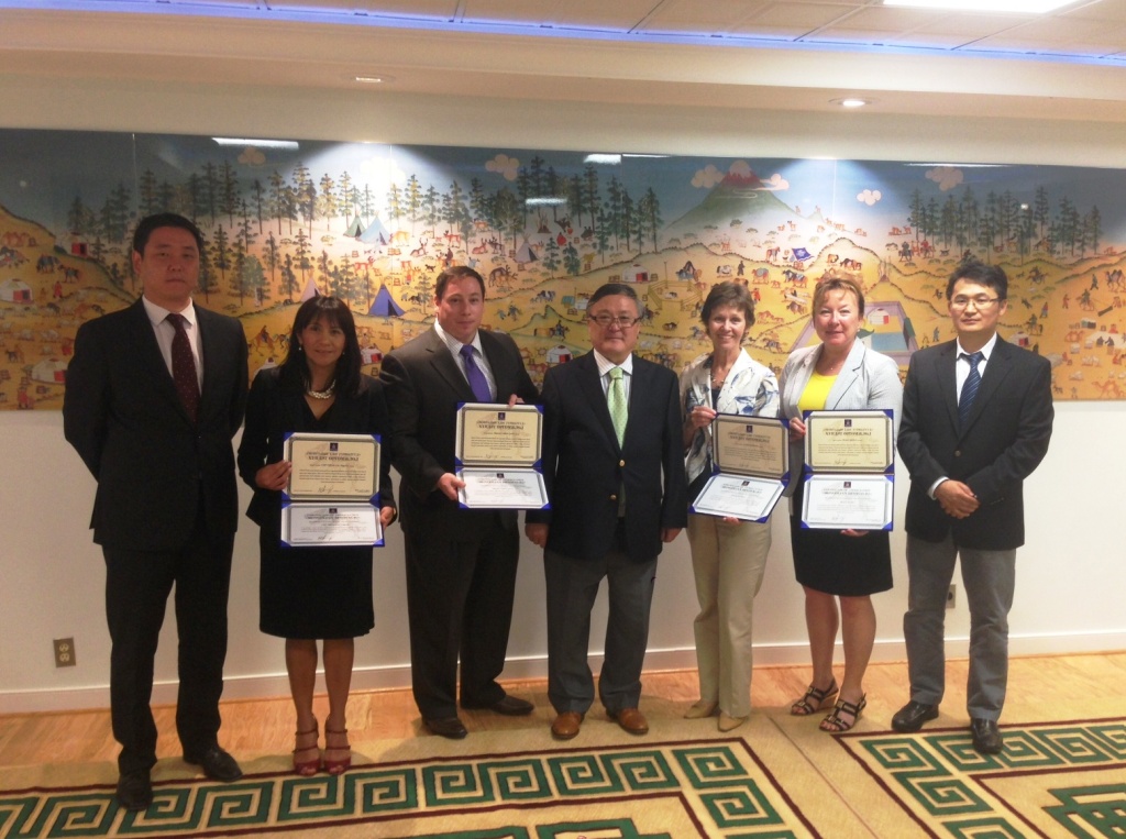 RECOGNITION OF THE GOVERNMENT OF MONGOLIA TO THE U.S IMMIGRATION AND CUSTOMS ENFORCEMENT