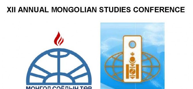 XII ANNUAL MONGOLIAN STUDIES CONFERENCE