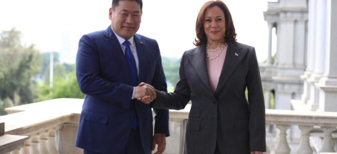 Монгол Улсын Ерөнхий сайд Л.Оюун-Эрдэнэ АНУ-ын Дэд Ерөнхийлөгч эрхэмсэг хатагтай Камала Харрисын урилгаар тус улсад албан ёсны айлчлал хийж байна.