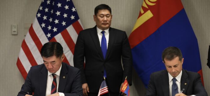 МОНГОЛ УЛС, АНУ-ТАЙ ТЭЭВРИЙН САЛБАРТ ХАМТРАН АЖИЛЛАХ САНАМЖ БИЧИГ БАЙГУУЛЛАА