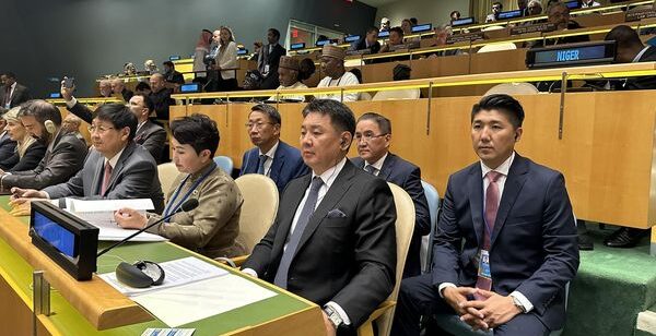 НҮБ-ЫН ЕРӨНХИЙ АССАМБЛЕЙН 78 ДУГААР ЧУУЛГАН АНУ-ЫН НЬЮ-ЙОРК ХОТНОО ЭХЭЛЛЭЭ