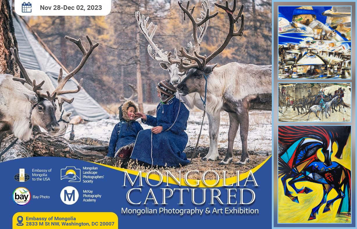 “MONGOLIA CAPTURED” Монголын байгалийн гэрэл зураг болон уран зургийн үзэсгэлэн зохион байгуулагдана