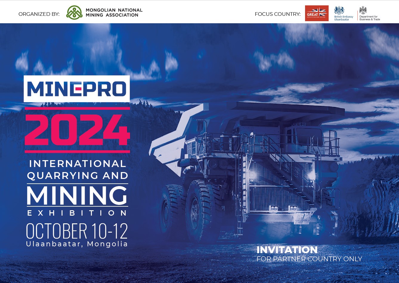 INTERNATIONAL QUARRYING AND MINING EXHIBITION – MINEPRO 2024