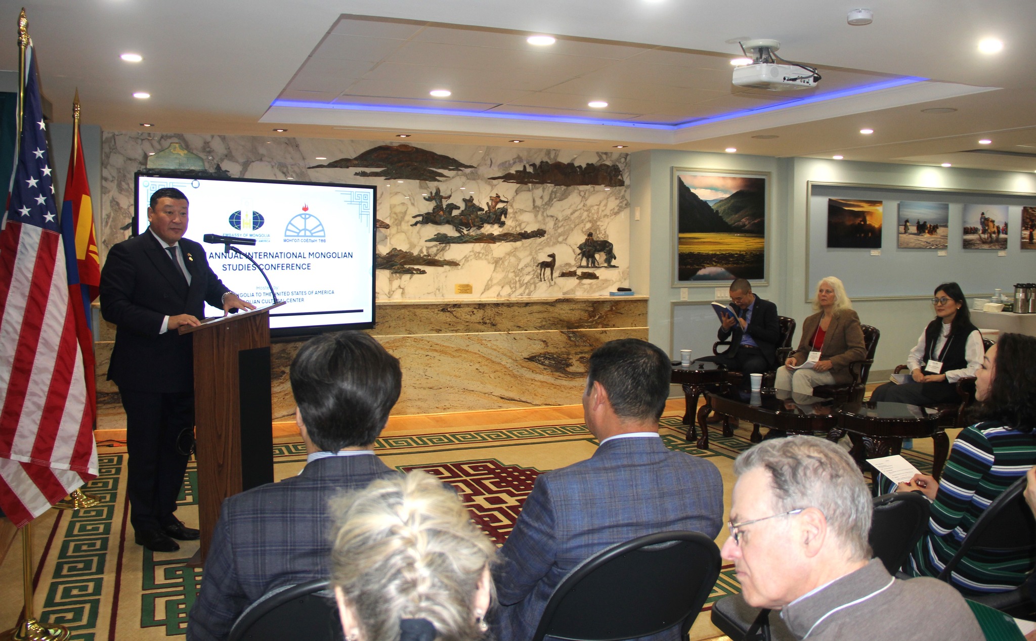 The 17th Annual Mongolian Studies Conference was held at the Embassy of Mongolia on February 14-15, 2025.