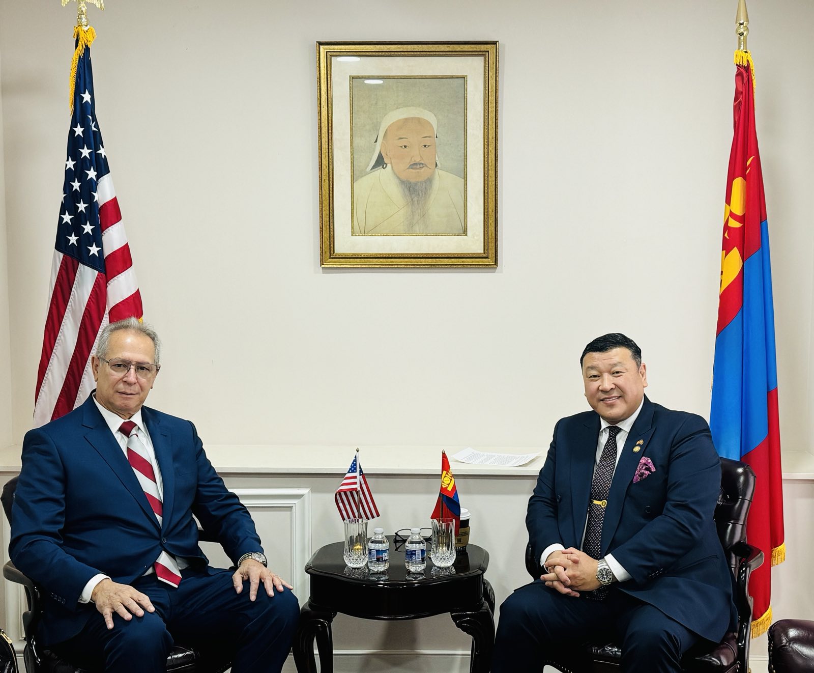Official appointment of Mr. Enrique Arturo Gutiérrez López Portillo as Honorary Consul of Mongolia in Mexico