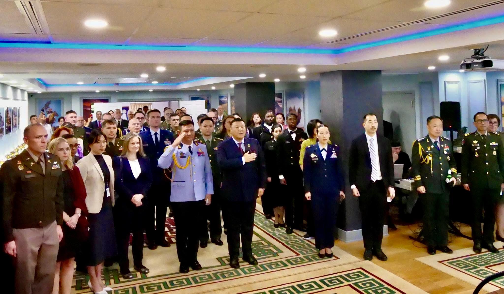 Embassy of Mongolia in the United States of America commemorates Mongolian Armed Forces Day