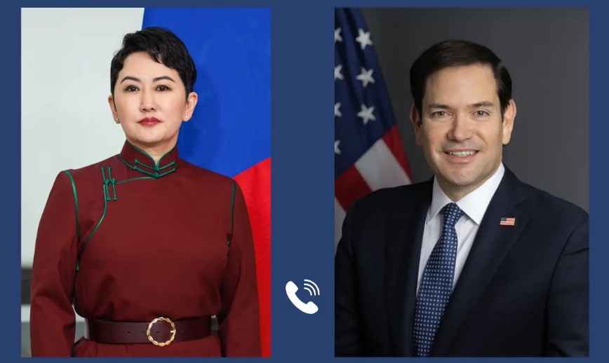 FOREIGN MINISTER B. BATTSETSEG’S CALL WITH U.S. SECRETARY OF STATE MARCO RUBIO