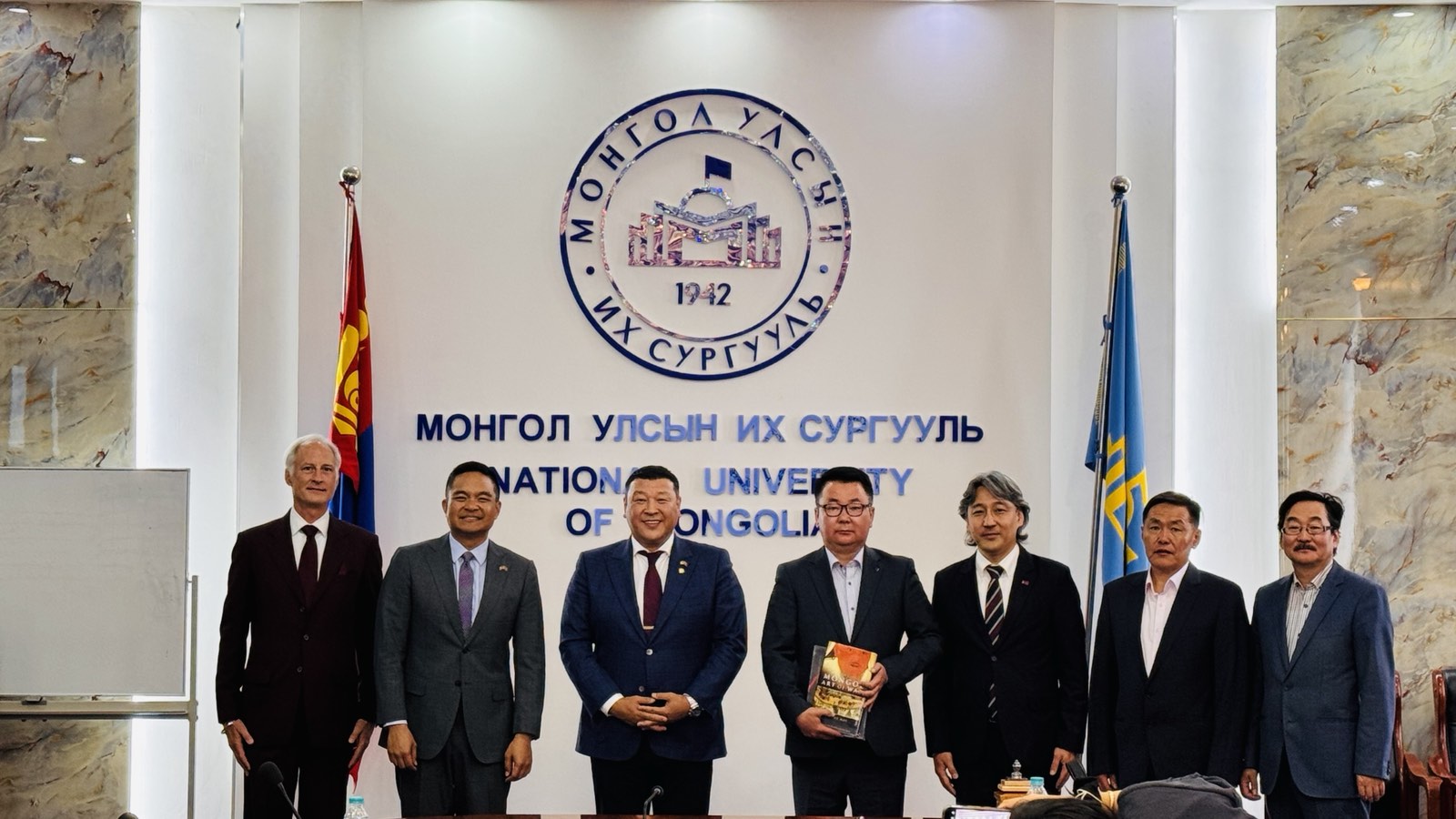 Mongolian studies scholar Dr. Alicia Campi donated her private library collection to the National University of Mongolia
