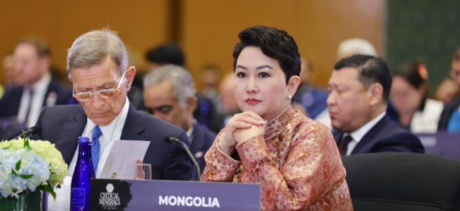 Гадаад харилцааны сайд Б.Батцэцэг “Чухал ашигт малтмалын асуудлаарх сайд нарын түвшний олон улсын уулзалт”-д оролцов.