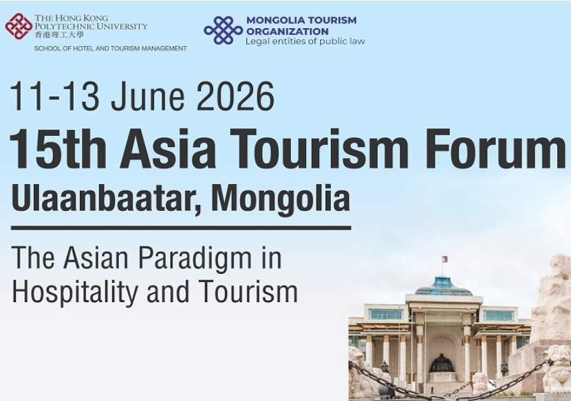 Welcome to the 15th Asia Tourism Forum 2026: “The Asian Paradigm in Hospitality and Tourism”